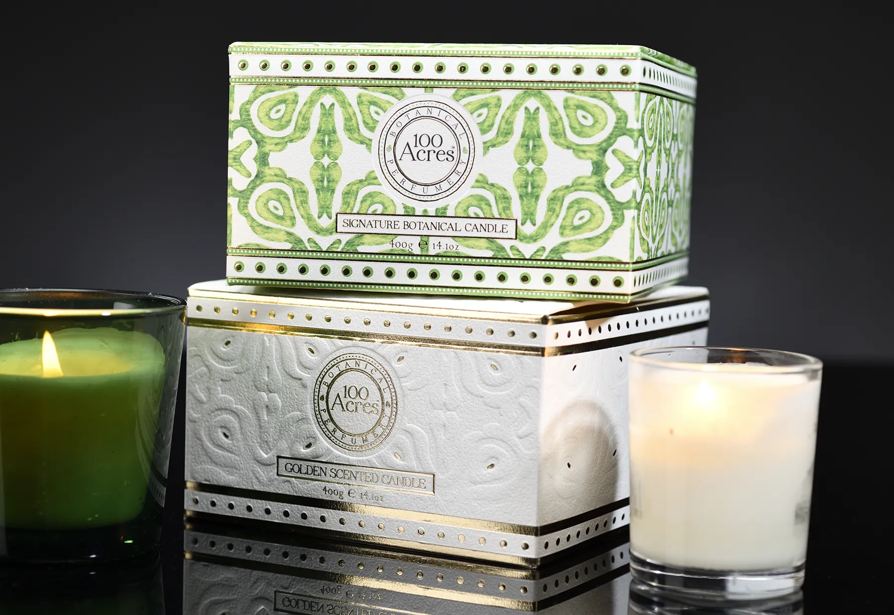 100 Acres luxury product packaging — Made by Classic