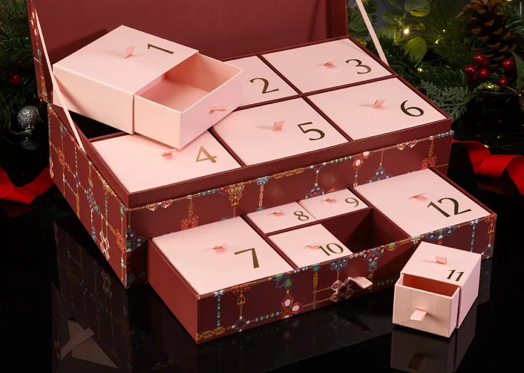 Liberty jewellery advent calendar packaging 150th anniversary 2025 — Made by Classic