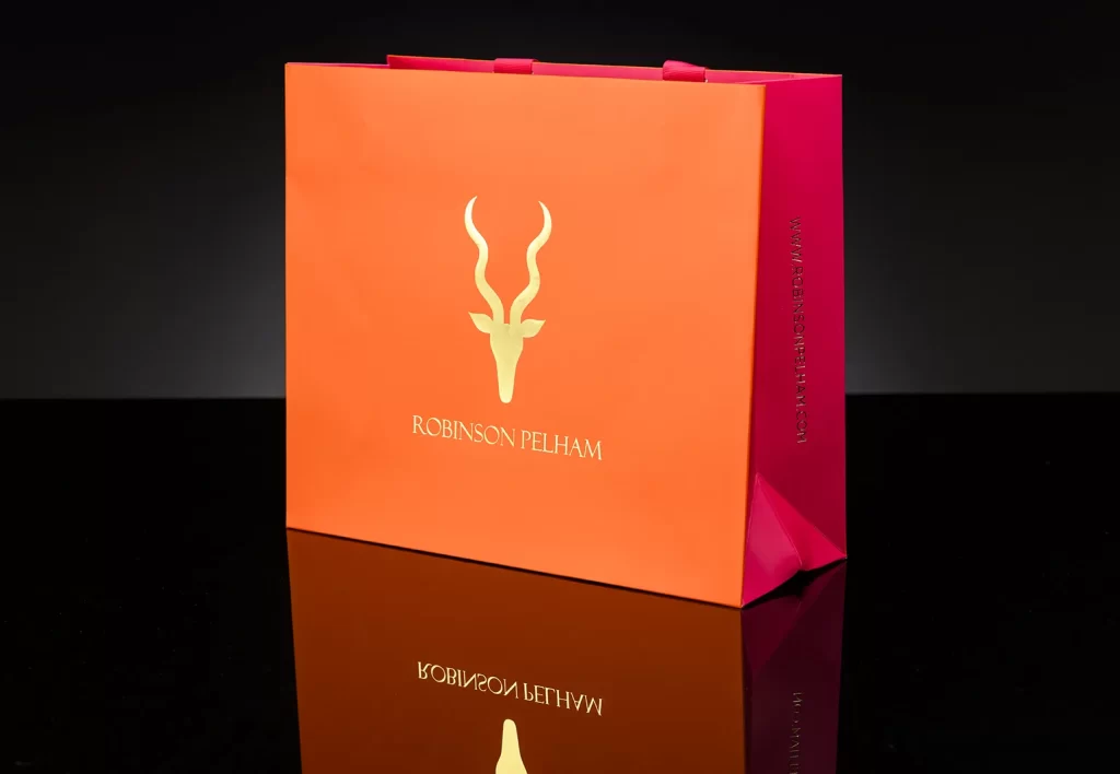 Robinson Pelham luxury retail bag packaging — Made by Classic