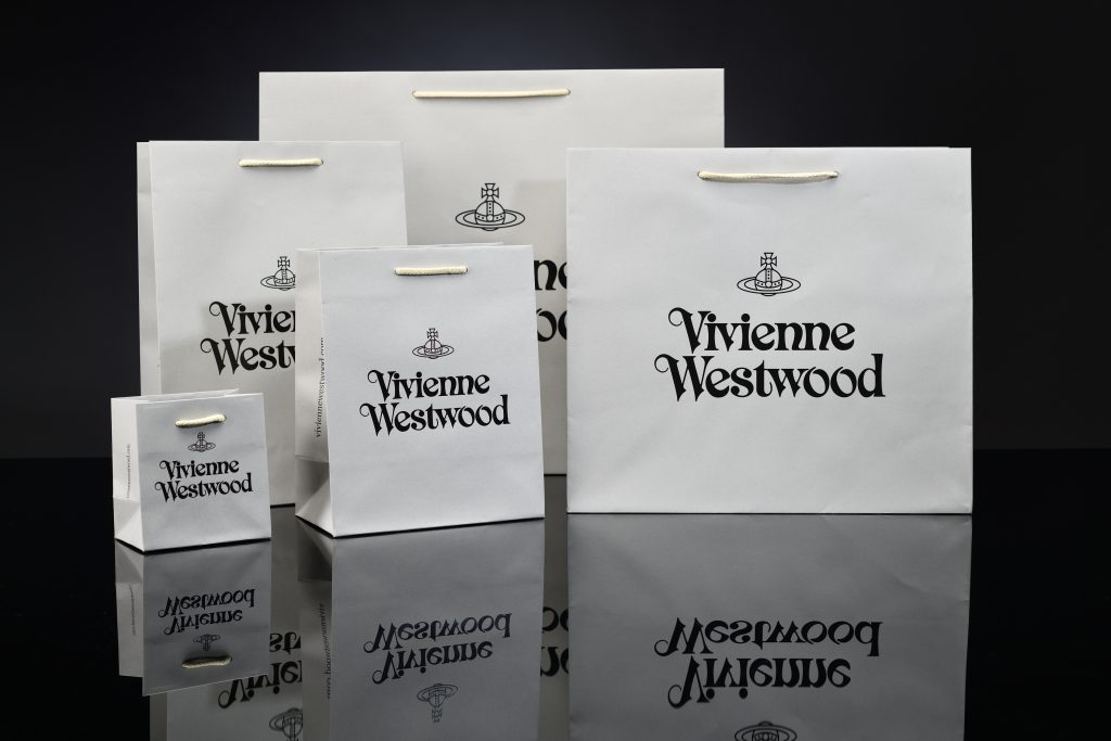 Vivienne Westwood luxury branded bag packaging — Made by Classic