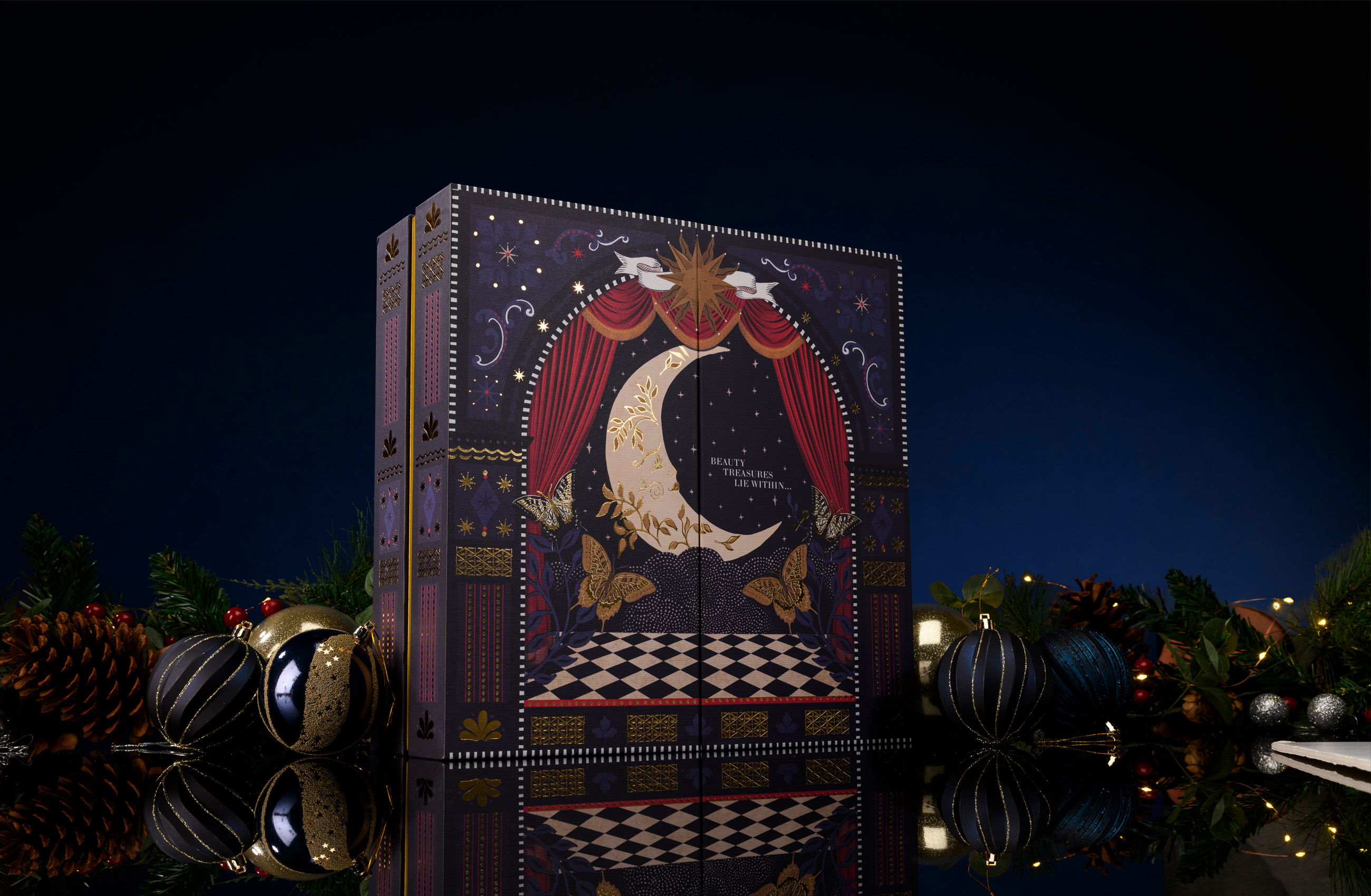 John Lewis beauty advent calendar packaging 2025 — Made by Classic