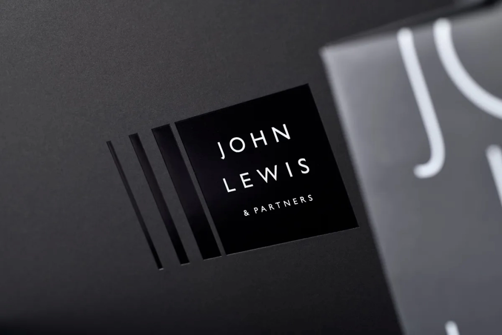 John Lewis retail box packaging — Made by Classic