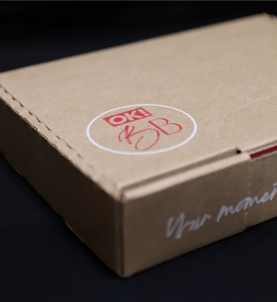 OK! Beauty Box LokBox custom e-commerce packaging mobile — Made by Classic
