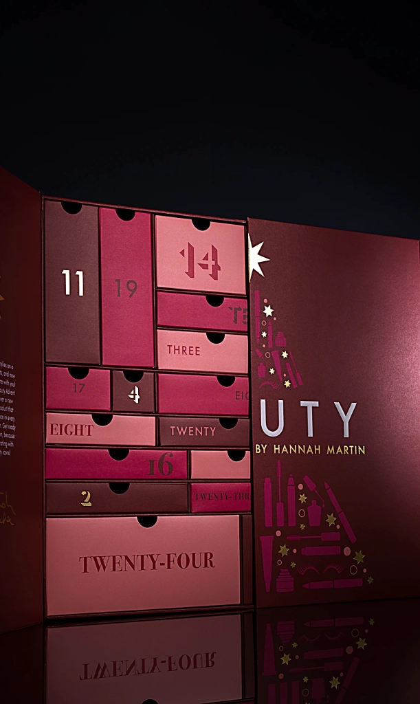 OK! Beauty Box 2025 beauty advent calendar packaging — Made by Classic