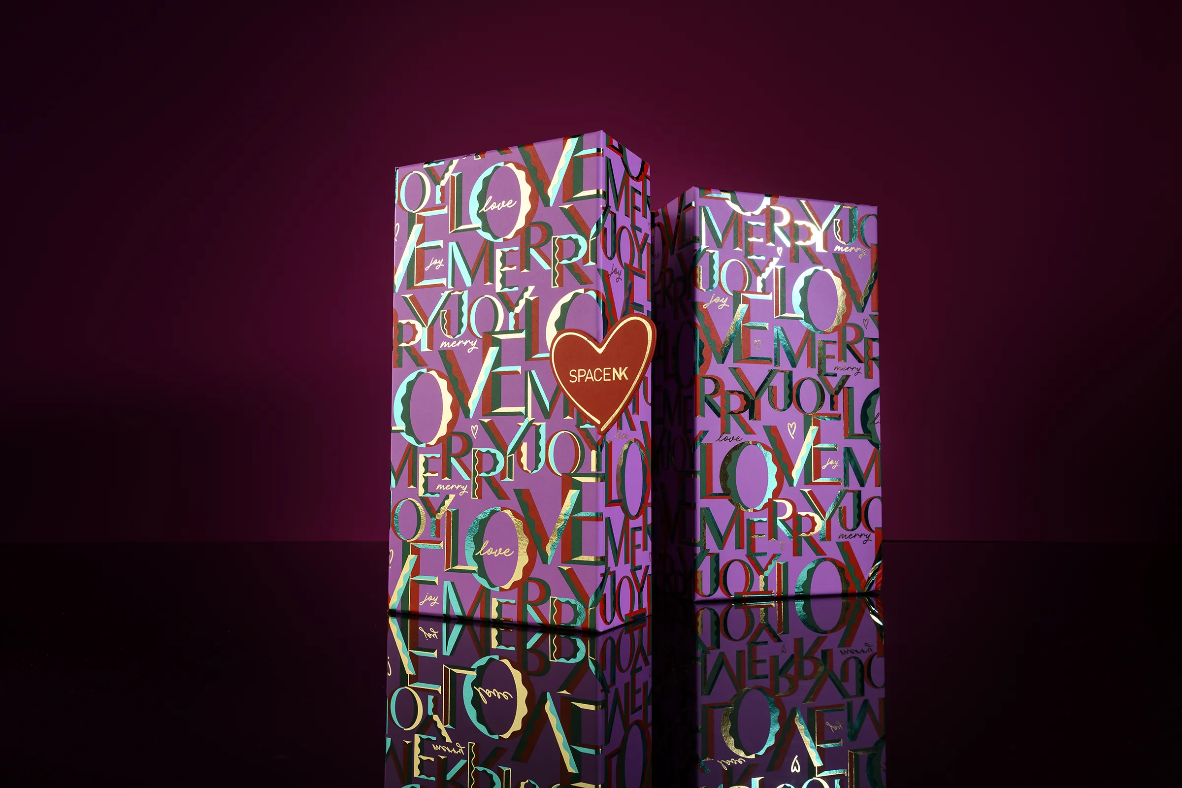 Space NK advent calendar packaging 2025 — Made by Classic