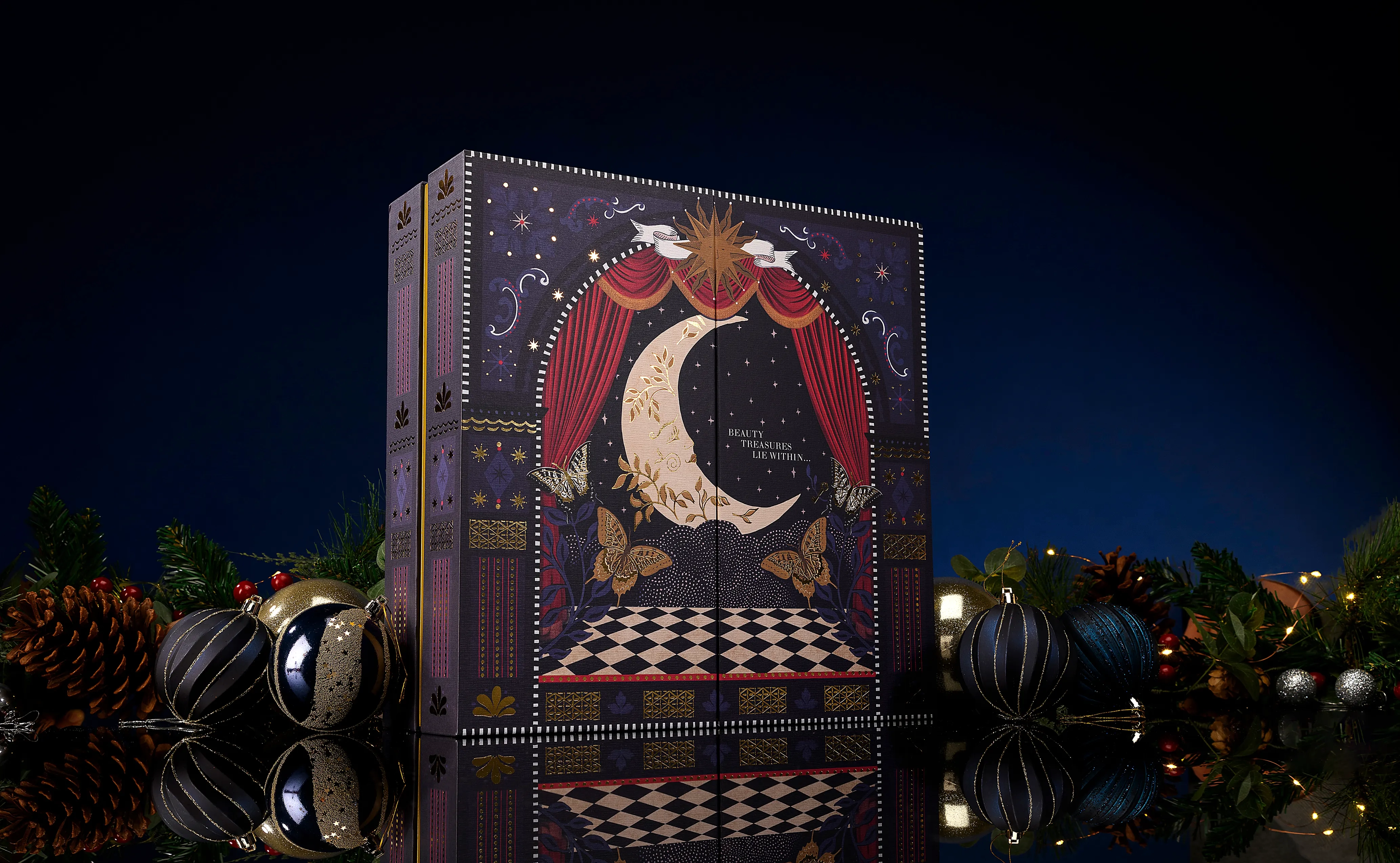 John Lewis beauty advent calendar packaging 2025 — Made by Classic