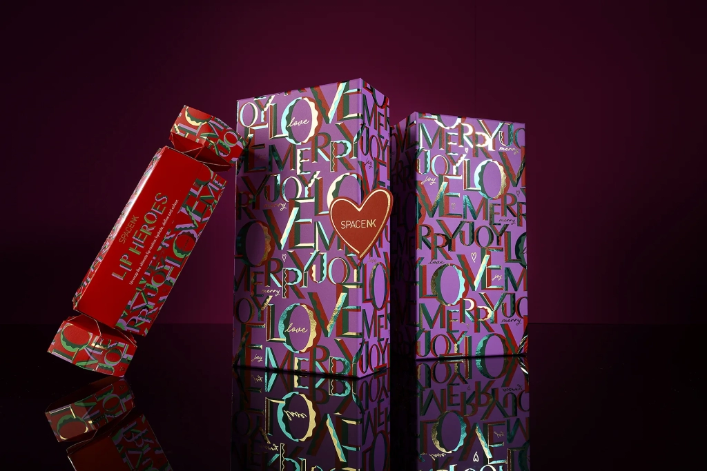 Space NK advent calendar packaging 2025 — Made by Classic